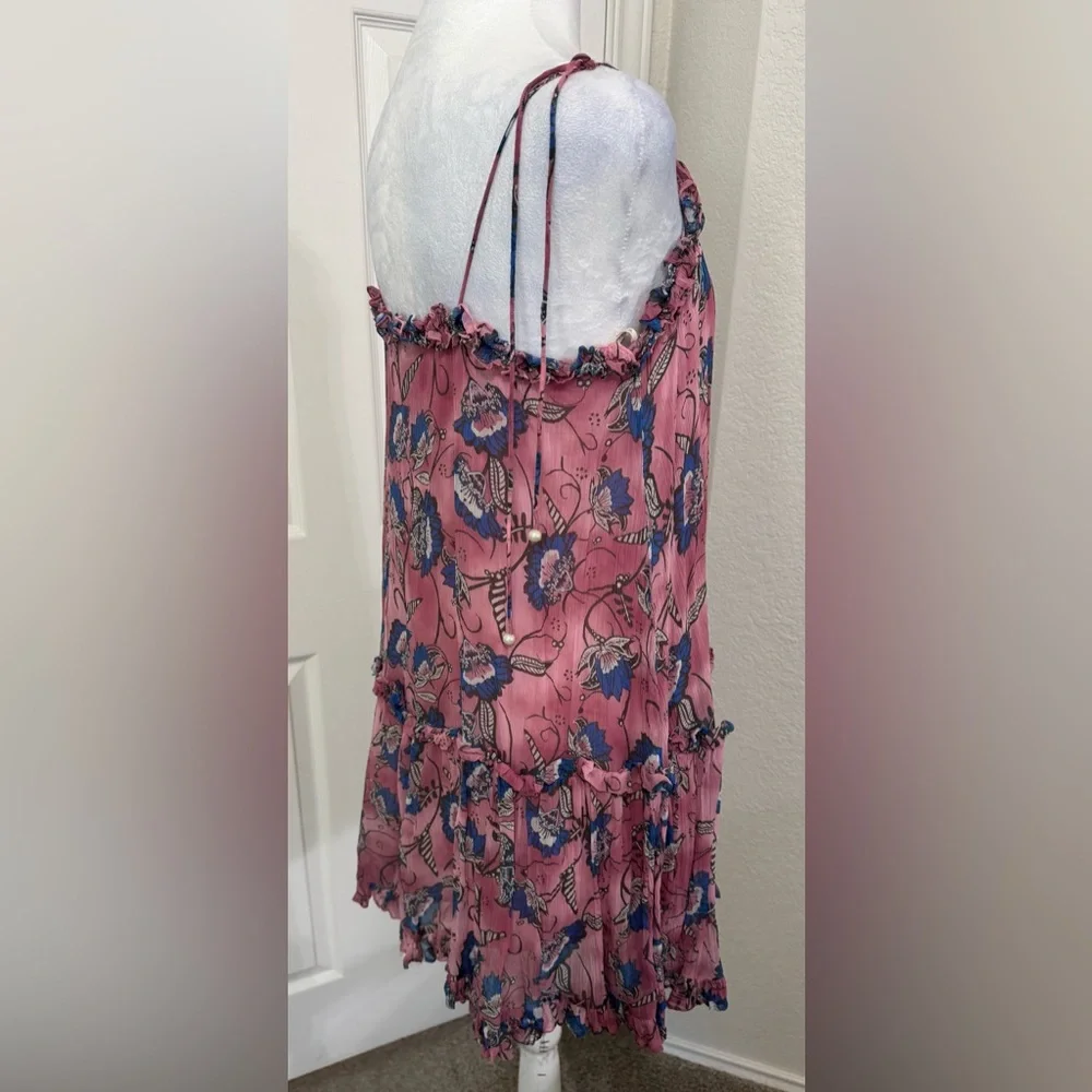 Cleobella Lotus Print Bella Mini Dress Size S - Picture 4 of 14